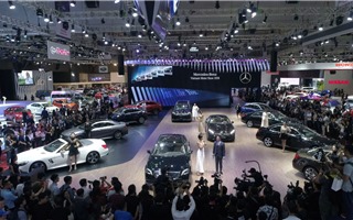Cận cảnh gian hàng Mercedes-Benz Việt Nam lớn nhất ở VMS 2018