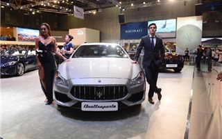 Chiêm ngưỡng dòng xe sang Maserati của Ý tại triển lãm ô tô Việt Nam 2018