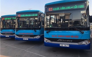 Hà Nội thay mới hàng loạt xe buýt chất lượng cao