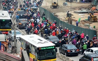 TP Hà Nội: Yêu cầu hạn chế "lô cốt" phục vụ giao thông trong dịp Tết