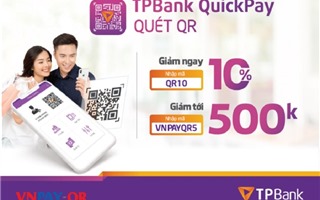 Chương trình giảm giá hấp dẫn Quickpay dành cho khách hàng TPBank