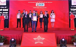SCB nằm trong top 50 doanh nghiệp xuất sắc nhất Việt Nam 2018