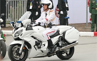 Dàn xe mô tô dẫn đoàn Hội nghị thượng đỉnh Mỹ - Triều mạnh cỡ nào