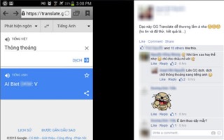 Bức xúc vì Google Translate dịch bậy Tiếng Việt