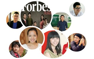 7 gương mặt trẻ của Việt Nam có tên trong top “Forbes Under 30” châu Á