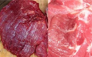 Cách phân biệt thịt bò thật và thịt bò giả từ thịt lợn