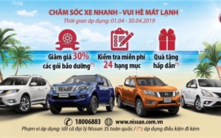 Nissan Việt Nam công bố bảng giá và chương trình khuyến mại tháng 4/2019