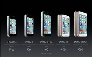 Chi tiết thời gian, địa điểm, giá bán iPhone 6s, 6s Plus