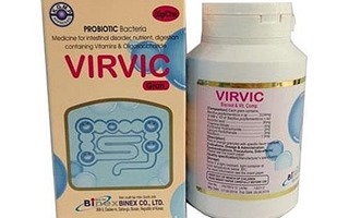 Đình chỉ lưu hành và thu hồi thuốc Virvic gran không đảm bảo chất lượng
