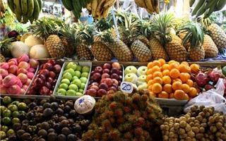 Sau hàng tiêu dùng, hoa quả Thái Lan lại tiếp tục chiếm lĩnh thị trường Việt