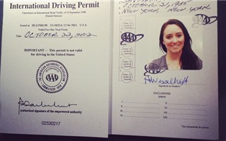 Giấy phép lái xe quốc tế chính thức được cấp phép từ hôm nay