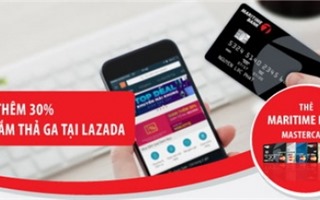 Giảm tới 500.000 đồng cho chủ thẻ Maritime Bank Mastercard tại Lazada