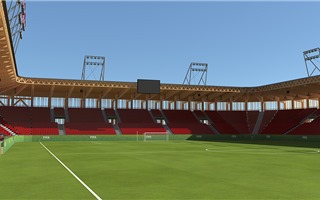 Sân vận động bằng gỗ - ý tưởng táo bạo đã trở thành hiện thực