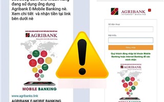 Cảnh báo tin nhắn mạo danh ngân hàng ‘tặng quà lì xì’ năm mới