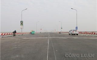 Cầu Thăng Long sẽ chính thức thông xe vào ngày 7/1/2021