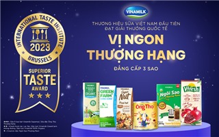 Lần đầu tiên Việt Nam có sản phẩm sữa đạt giải cao nhất về vị ngon tại Superior Taste Award