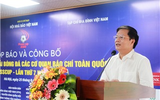 Press Cup 2023: Cuộc đua tài trên sân cỏ của người làm báo chính thức bắt đầu