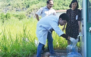 Thông tin mới về kết quả xét nghiệm mẫu nước sông Đà
