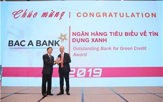 BAC A BANK chính thức được vinh danh “Ngân hàng tiêu biểu về Tín dụng xanh”