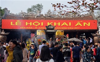 Nam Định dừng Lễ hội Khai ấn đền Trần 2020 để đề phòng dịch Corona