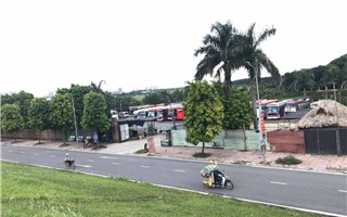 Quận Long Biên: Dự án "đắp chiếu" nhiều năm thành điểm trông giữ xe tạm bợ