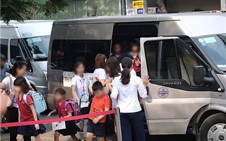 Hà Nội tiếp tục rà soát, xử lý xe đưa đón học sinh không đủ điều kiện
