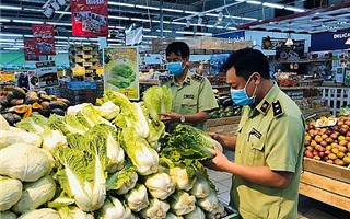 Siết chặt quản lý, kiểm soát sản phẩm thực phẩm từ các tỉnh nhập vào Hà Nội