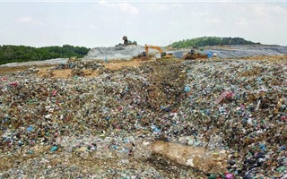 Sở Xây dựng Hà Nội xác định nguyên nhân gây mùi hôi ở bãi rác Nam Sơn