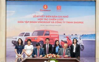 Vingroup và Shopee hợp tác chiến lược phát triển hạ tầng thương mại điện tử