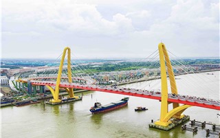 Vingroup thông xe Cầu Hoàng Gia - Biểu tượng phát triển mới phía Đông Bắc