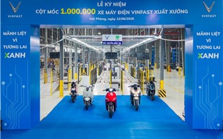 Vinfast xuất xưởng chiếc xe máy điện thứ 1 triệu 