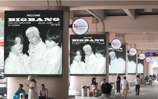 BIGBANG hạ cánh xuống Nội Bài, di chuyển bằng Rolls Royce về khách sạn 