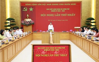  Đảng bộ Chính phủ nâng cao hiệu lực lãnh đạo, đáp ứng yêu cầu nhiệm vụ mới 