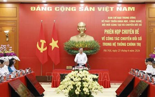 Chuyển đổi số hệ thống chính trị: Phát triển dữ liệu, nền tảng dùng chung