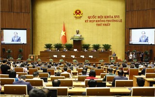  Bế mạc Kỳ họp không thường lệ thứ Nhất, Quốc hội khóa XVI 