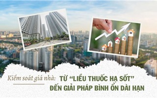 Kiểm soát giá nhà: Từ "liều thuốc hạ sốt" đến giải pháp bình ổn dài hạn" 