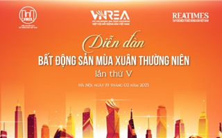  Sắp diễn ra Diễn đàn BĐS Mùa Xuân và Lễ Vinh danh thương hiệu BĐS dẫn đầu