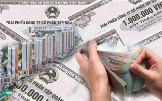 Dòng vốn trái phiếu và phép thử năng lực tài chính doanh nghiệp địa ốc 