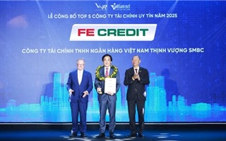 FE Credit ghi dấu ấn với loạt giải thưởng 