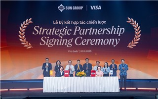 Sun Group ký kết hợp tác chiến lược toàn diện với Visa