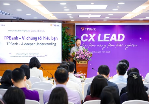 TPBank CX IN MOTION 2026: Đưa trải nghiệm khách hàng thành “nhịp tim” 