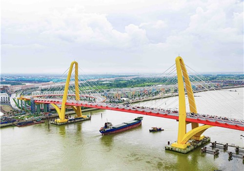 Vingroup thông xe Cầu Hoàng Gia - Biểu tượng phát triển mới phía Đông Bắc