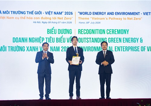VPBank được vinh danh Doanh nghiệp dẫn đầu về năng lượng môi trường xanh 