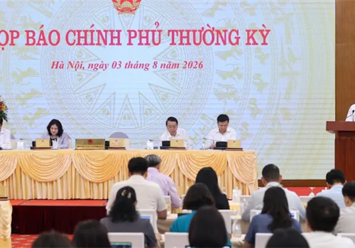 Họp báo Chính phủ thường kỳ tháng 7/2026: Các chỉ số cơ bản về phát triển KTXH 