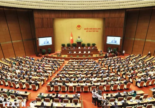 Quốc hội làm việc, thảo luận về Luật điện lực, Luật báo chí và dự án luật khác