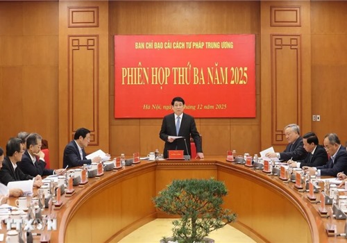 Chủ tịch nước: Đổi mới công tác xây dựng, thi hành pháp luật trong giai đoạn mới