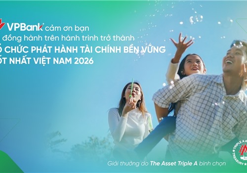 VPBank được vinh danh “Tổ chức phát hành tài chính bền vững tốt nhất Việt Nam 2